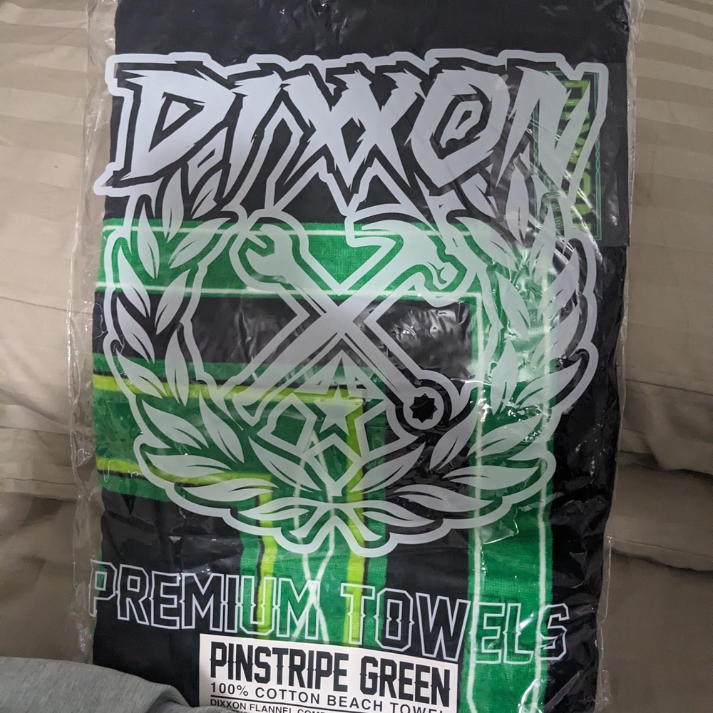 Dixxon Premium Green Beach Towel